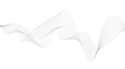 Abstract Waving Line Technology Background, Abstract colorful wave element for design. Digital frequency track equalizer. Stylized line art background. Vector illustration. Wave with lines created.