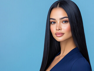 Portrait of a graceful, smiling Southeast Asian woman surrounded by vibrant greenery, exuding warmth and approachability while enjoying a moment of serene happiness in natural sunlight.