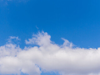 Obraz premium 1月の青空と白い雲229