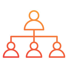 Fototapeta premium Team Leader Icon