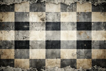 Distressed Background with Worn Textures and Vintage Effects