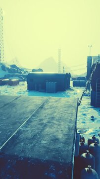 View of the Meteorology research station