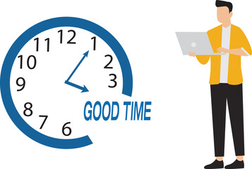 Having good time management discipline leads to work efficiency