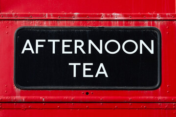 Afternoon Tea Sign