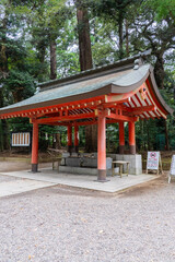 鹿島神宮の手水舎