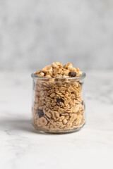 granola with chocolate