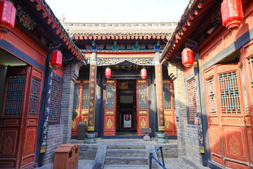 Fototapeta premium Kang Baiwan Manor, Gongyi, Zhengzhou, Henan, China