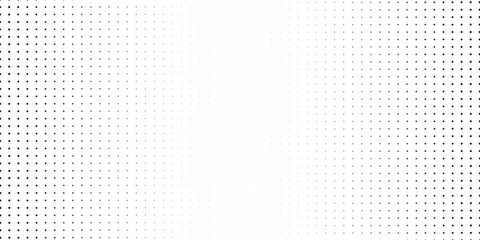 Dotted gradient halftone background. Horizontal seamless dots pattern in pop art style. Abstract modern stylish texture. eps 10