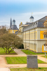 Historic buildings of the former palace, now university in Bonn, Germany