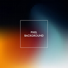 pixel gradient background with colorful color, good for wallpaper, background, poster