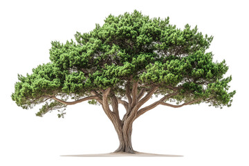 Obraz premium Majestic Oak Tree Isolated on transparent BackgroundOak bonsai tree isolated on transparent background