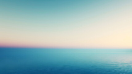 Obraz premium A serene abstract blue gradient background, generative ai