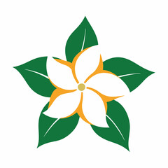 flower isolated on white background