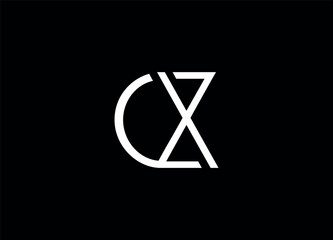 CX logo desing and monogram logo
