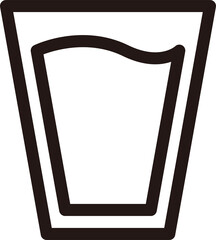 Glass of Water Icon.