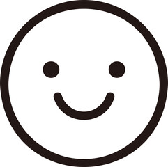 Fototapeta premium Smile Face Emoticon.