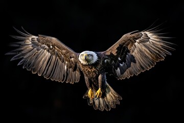Majestic Bald Eagle in Flight Stunning Wildlife Photography