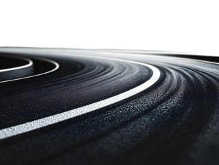 Swirling Cosmic Dust Lane: Abstract Space Art Transparent Background, PNG