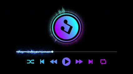 Music equalizer, hologram audio spectrum, 4k illustration, not AI generated