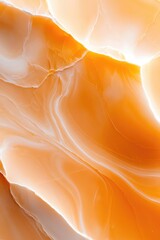 Soft orange hues blend seamlessly, creating tranquil, flowing ma