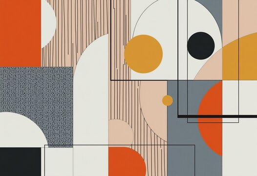 Pastel & White Brand Collage: High-end fashion patterns with architectural line art, conveying luxury and sophistication, suitable for branding, fashion textiles, and upscale design concepts.

