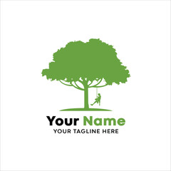 Wood logo, tree felling, suitable for a logo, just change the name, logo tree, wood