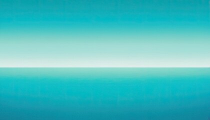 Obraz premium Minimalism cyan background 1