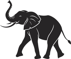 elephant silhouette design image new style