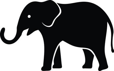 Obraz premium elephant silhouette design image new style