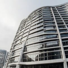 modern office building in the city