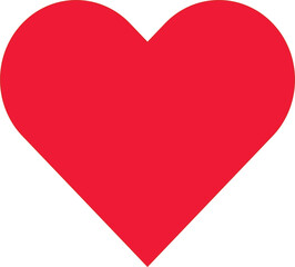 a beautiful style heart icon design