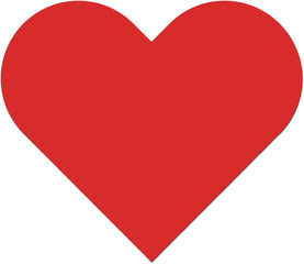 a beautiful style heart icon design