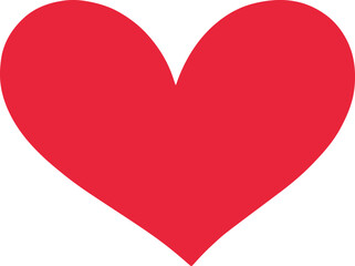 heart icon vector design red color