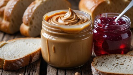 Simple and Satisfying: Peanut Butter, Jelly, and Bread