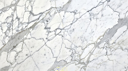 A stunning white marble texture with intricate veining, generative ai