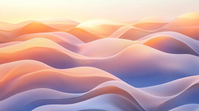 A fading sunrise gradient of soft peach transitioning into dark periwinkle