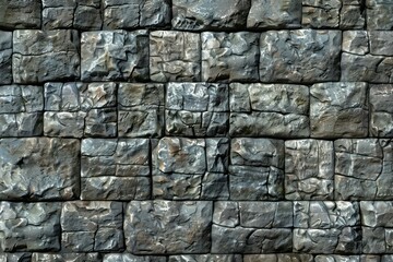 Obraz premium Image of Old ancient gray stone wall. Texture for background usage