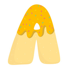 English letters a to z are beautiful and cute.