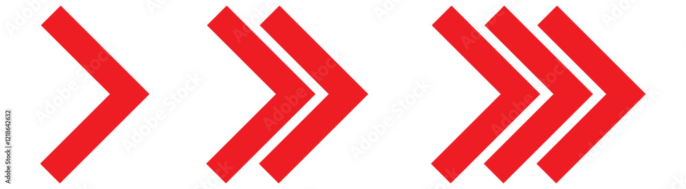 Poster swipe icon set. arrow on circle button symbol. arrow right next. abstract scroll icon element for so