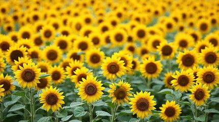 Sunflower field.