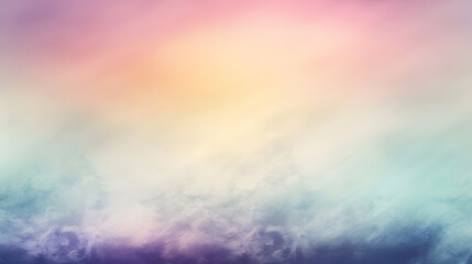 Obraz premium Abstract blur soft gradient pastel dreamy background, generative ai
