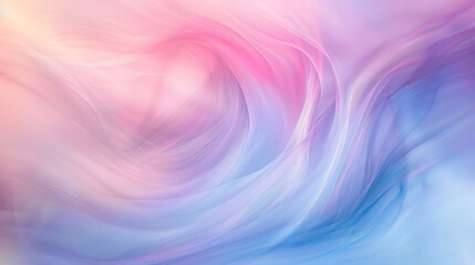 Obraz premium Abstract blur soft gradient pastel dreamy painting, generative ai