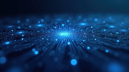 Futuristic circuit board. High technology. Hi-tech digital technology concept.