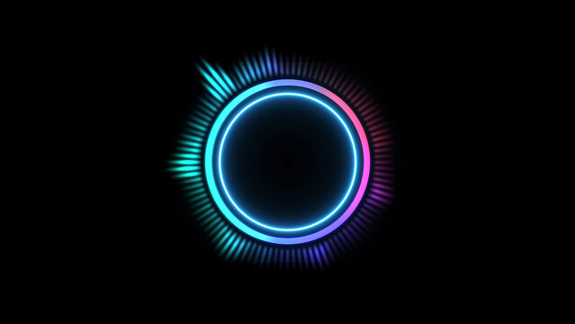 Music equalizer, hologram audio spectrum, 4k illustration, not AI generated