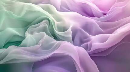 Obraz premium A surreal abstract landscape made entirely of dynamic lavender