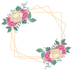 bouquet of roses illustration