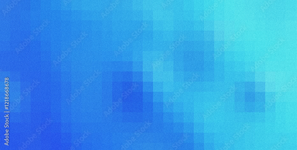 Fototapete grungy blue digital texture with pixelated grain, serving graphic design needs and creative visual c