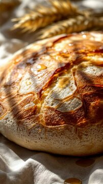 Traditional Easter Kuruc Bread: Golden, Honey-Drizzled, and Ready for Celebration