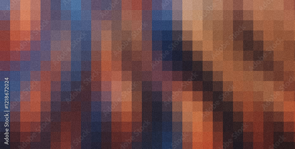 Poster abstract pixelated background with grainy texture ideal for websites, presentations, social media an