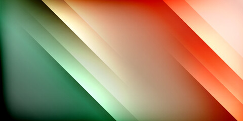 Obraz premium Dynamic shadow lines geometric shapes